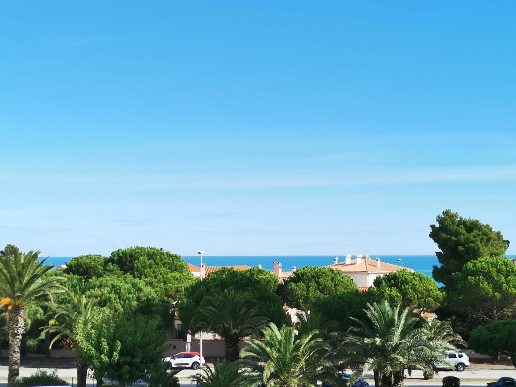 Appartement Refait A Neuf, Climatise Avec Vue Mer Et Montagne, Avec Place De Parking Privative Saint-Cyprien  Exterior photo